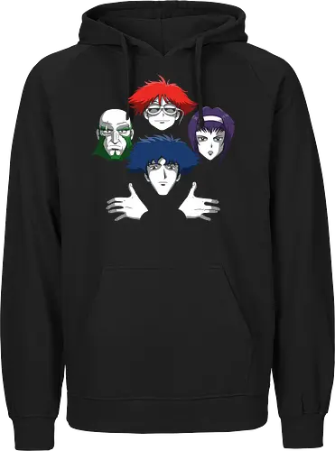 Space Cowboys Quartet - Anime Rock Mashup Art