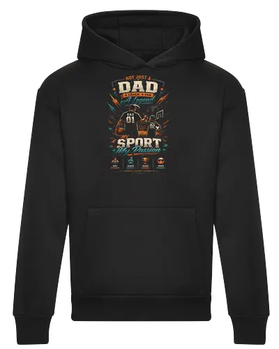 Dad and Child Playing Basketball