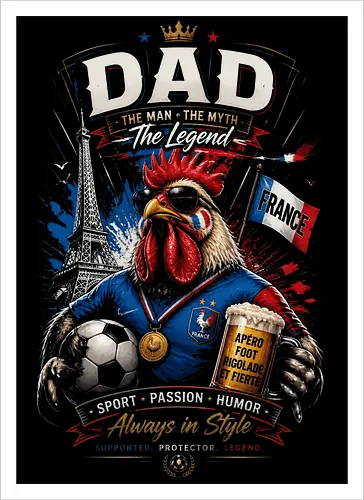 French Soccer Dad Legend