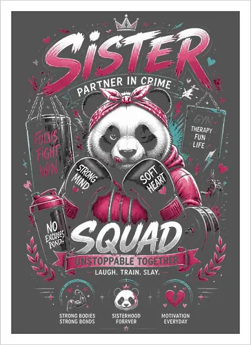 Panda Sister Squad Motivation