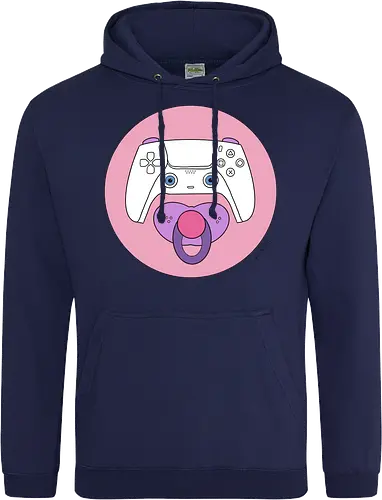 Cuteroller rosa - Caricatura, Ruth Hebler, Controller, Baby, Schnuller, Gaming - Standard Hoodie