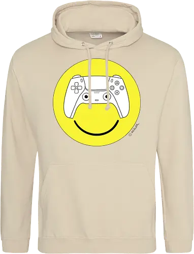 Cuteroller Smiley - Caricatura, Ruth Hebler, Controller, Smiley, Gaming - Standard Hoodie