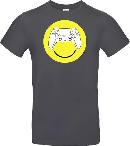 Cuteroller Smiley - Caricatura, Ruth Hebler, Controller, Smiley, Gaming - Standard T-Shirt