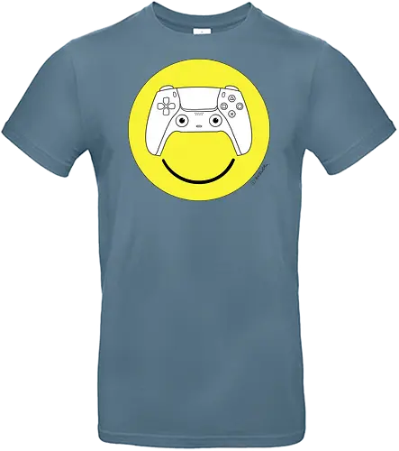 Cuteroller Smiley - Caricatura, Ruth Hebler, Controller, Smiley, Gaming - Standard T-Shirt