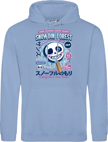 Snowdin Foroest Ice Cream - Tale, deltarune, muffet, sans, spider cider, indie game, video game, gaming, rpg, flowey, mettaton, gamer, papyrus, toriel, asgore, coffee - Standard Hoodie