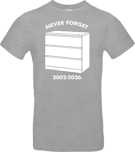 Never Forget Malm - Standard T-Shirt
