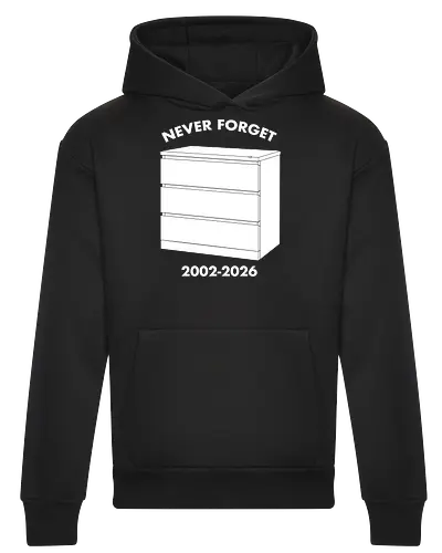 Never Forget Malm - Heavyweight Hoodie