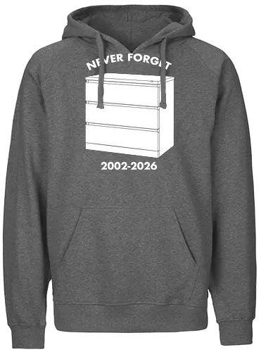 Never Forget Malm - Fairtrade Hoodie