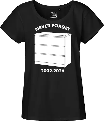 Never Forget Malm - Fairtrade Girl Shirt