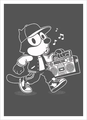 Hip Hop Cat