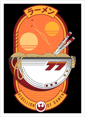 Rebellion of Ramen for Scifi Lovers