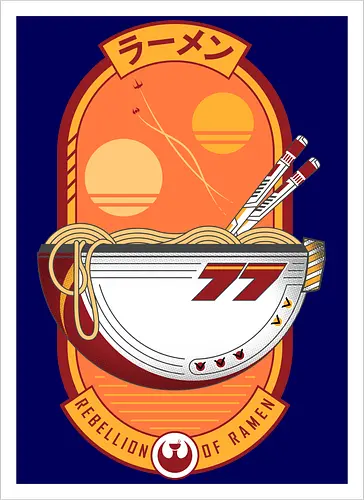 Rebellion of Ramen for Scifi Lovers