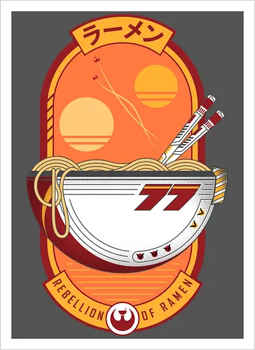 Rebellion of Ramen for Scifi Lovers