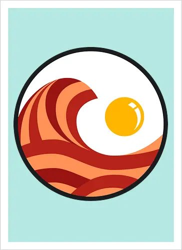 The Great Wave of Breakfast