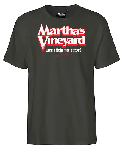 Marthas Vineyard - Widows bay, Marthas Vineyard, major tom, funny, humour - Fairtrade T-Shirt
