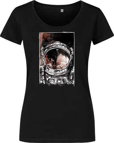 Headspace - Headspace, Astronaut, Space, Universe - Damen T-Shirt