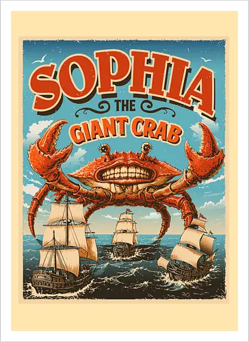 Sophia The Giant Crab