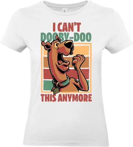 Scared Tired Cartoon Dog