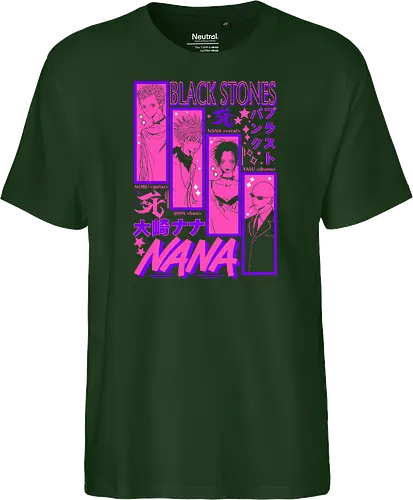 NANA Black Stones Blast Punk Band Poster