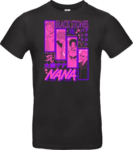 NANA Black Stones Blast Punk Band Poster