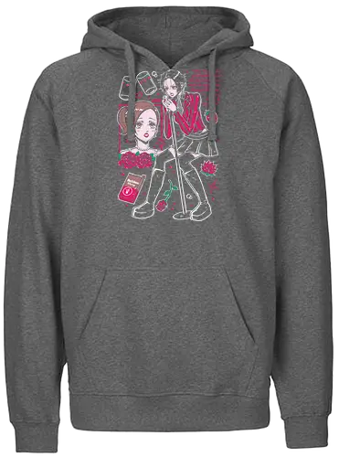 Nana Osaki Fate Brought Us Together - Nana manga, Ai Yazawa, punk romance, shoujo aesthetic, Nana Osaki, anime gift for her, otaku fashion, fate and love - Fairtrade Hoodie