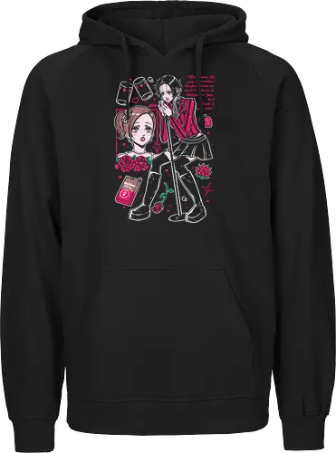 Nana Osaki Fate Brought Us Together - Nana manga, Ai Yazawa, punk romance, shoujo aesthetic, Nana Osaki, anime gift for her, otaku fashion, fate and love - Fairtrade Hoodie