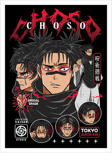 Choso Jujutsu Blood Warrior