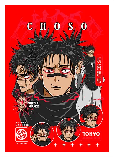 Choso Jujutsu Blood Warrior
