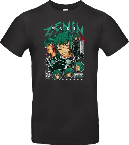 Maki Zenin Jujutsu Warrior Spirit