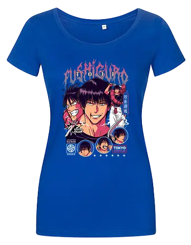 Toji Fushiguro JJK Apex Predator - toji fushiguro, Jujutsu, sorcerer killer, dark anime villain, intense manga art, anime collector gift, jjk lore, powerful character - Damen T-Shirt