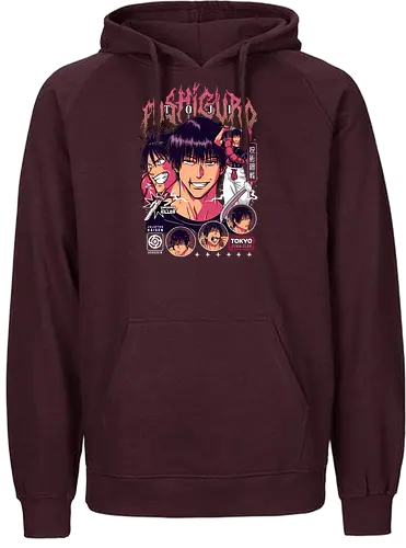 Toji Fushiguro JJK Apex Predator - toji fushiguro, Jujutsu, sorcerer killer, dark anime villain, intense manga art, anime collector gift, jjk lore, powerful character - Fairtrade Hoodie
