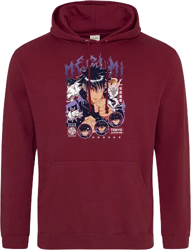Megumi Fushiguro JJK Ten Shadows Unleashed - megumi fushiguro, Jujutsu, ten shadows technique, dark brooding anime, shonen manga hero, jjk fan art, anime gift for him, otaku tee - Standard Hoodie