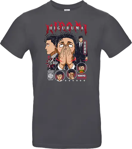 Hiromi Higuruma JJK Courtroom Cursed - higuruma, Jujutsu, special grade sorcerer, lawyer anime character, jjk culling game, anime gift idea, manga print, dark themed tee - Standard T-Shirt