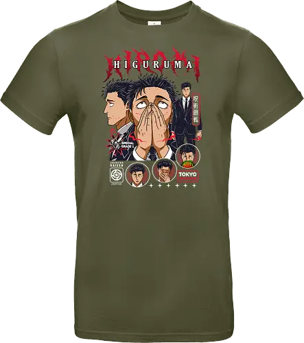Hiromi Higuruma JJK Courtroom Cursed - higuruma, Jujutsu, special grade sorcerer, lawyer anime character, jjk culling game, anime gift idea, manga print, dark themed tee - Standard T-Shirt