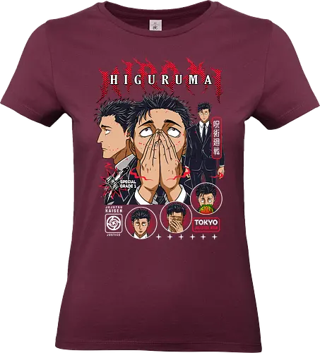 Hiromi Higuruma JJK Courtroom Cursed - higuruma, Jujutsu, special grade sorcerer, lawyer anime character, jjk culling game, anime gift idea, manga print, dark themed tee - Standard T-Shirt (Frauen)
