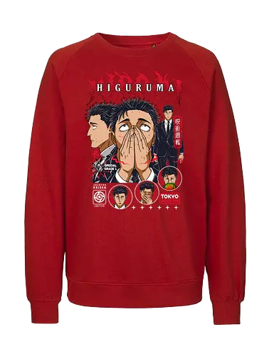 Hiromi Higuruma JJK Courtroom Cursed - higuruma, Jujutsu, special grade sorcerer, lawyer anime character, jjk culling game, anime gift idea, manga print, dark themed tee - Fairtrade Sweatshirt