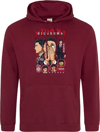 Hiromi Higuruma JJK Courtroom Cursed - higuruma, Jujutsu, special grade sorcerer, lawyer anime character, jjk culling game, anime gift idea, manga print, dark themed tee - Standard Hoodie