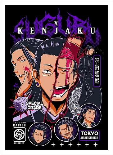 Kenjaku Suguru Geto JJK Ancient Evil