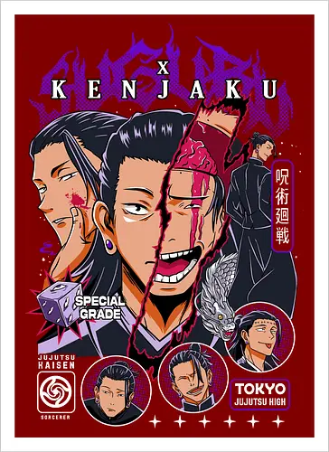Kenjaku Suguru Geto JJK Ancient Evil