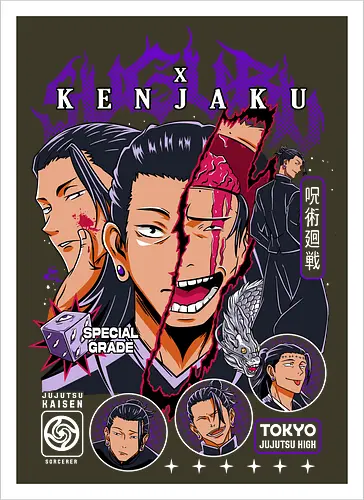 Kenjaku Suguru Geto JJK Ancient Evil
