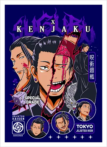 Kenjaku Suguru Geto JJK Ancient Evil