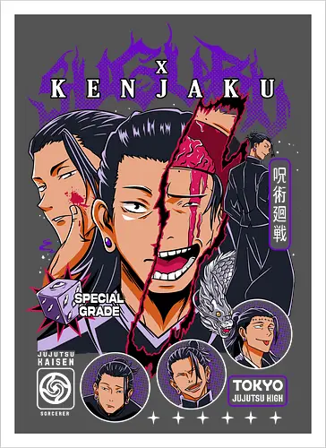 Kenjaku Suguru Geto JJK Ancient Evil