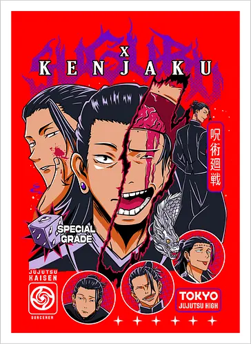 Kenjaku Suguru Geto JJK Ancient Evil
