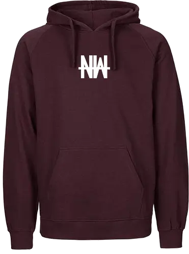 Niklas Wetterhahn - Wolf Logo - Fairtrade Hoodie