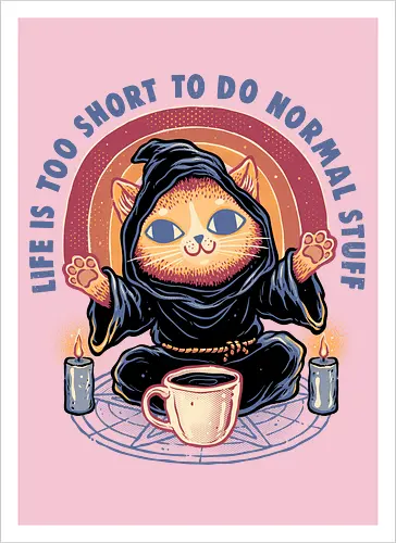 Life is too short to do normal stuff