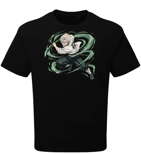 Slayer Sanemi Shinazugawa Wind Hashira Anime Design - Slayer, Sanemi, Sanemi Shinazugawa, Wind Hashira, Hashira, Anime, Manga, Kimetsu no Yaiba, Otaku, Japan Anime, Anime Fan, Schwertkämpfer, Geschenk Anime, Geek - Oversize T-Shirt