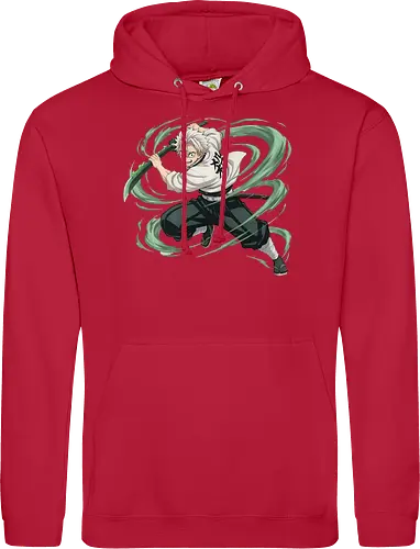 Slayer Sanemi Shinazugawa Wind Hashira Anime Design - Slayer, Sanemi, Sanemi Shinazugawa, Wind Hashira, Hashira, Anime, Manga, Kimetsu no Yaiba, Otaku, Japan Anime, Anime Fan, Schwertkämpfer, Geschenk Anime, Geek - Standard Hoodie