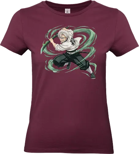 Slayer Sanemi Shinazugawa Wind Hashira Anime Design - Slayer, Sanemi, Sanemi Shinazugawa, Wind Hashira, Hashira, Anime, Manga, Kimetsu no Yaiba, Otaku, Japan Anime, Anime Fan, Schwertkämpfer, Geschenk Anime, Geek - Standard T-Shirt (Frauen)