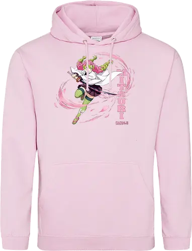 Slayer Mitsuri Kanroji Love Hashira Anime Design - Slayer, Mitsuri, Mitsuri Kanroji, Love Hashira, Hashira, Anime, Manga, Kimetsu no Yaiba, Otaku, Japan Anime, Anime Girl, Kawaii, Geschenk Anime, Geek - Standard Hoodie