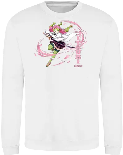 Slayer Mitsuri Kanroji Love Hashira Anime Design - Slayer, Mitsuri, Mitsuri Kanroji, Love Hashira, Hashira, Anime, Manga, Kimetsu no Yaiba, Otaku, Japan Anime, Anime Girl, Kawaii, Geschenk Anime, Geek - Sweatshirt